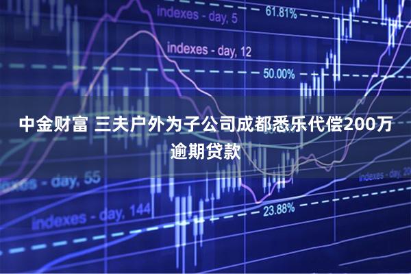 中金财富 三夫户外为子公司成都悉乐代偿200万逾期贷款