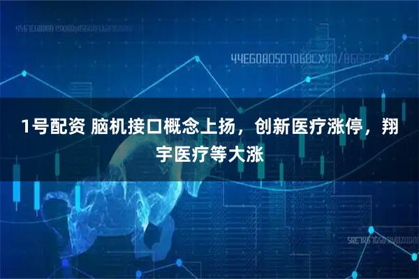 1号配资 脑机接口概念上扬，创新医疗涨停，翔宇医疗等大涨